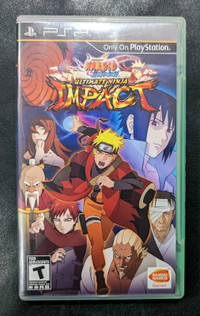 Selling Naruto Ultimate Ninja Impact PSP.