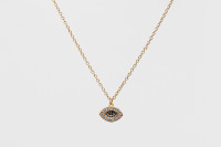 Zircon Eye pendant Necklace