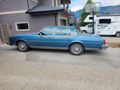 1980 Delta 88 Oldsmobile 5.7 liter V8 automatic 4 door. Polyester seats, sunroof, powered windows an...
