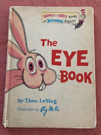 The Eye Book - by Theo LeSieg  1968