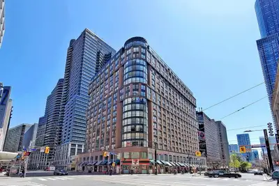 1 bedroom plus den above Yonge and College