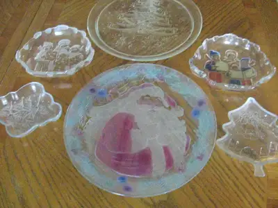 Christmas Platters and Candy Dishes, View more