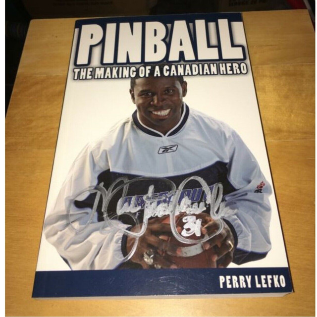 Michael “pinball” Clemons - Canadian Hero (Autographed book) in Non-fiction in Mississauga / Peel Region