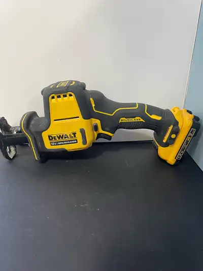 DEWALT RECIPROCATING SAW W/12V 2A BATTERY DCS312, View more