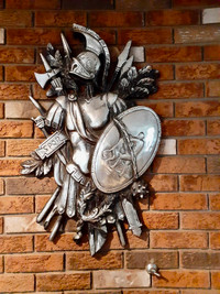 Decorative SPQR Warrior wall ornement .