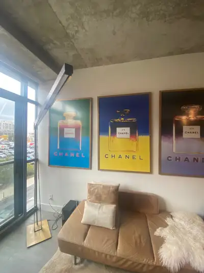 CB2 Brass Floor Lamp Retro Industrial, View more