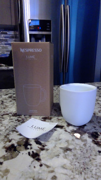 Nespresso LUME Large Coffee Cups - set of TWO