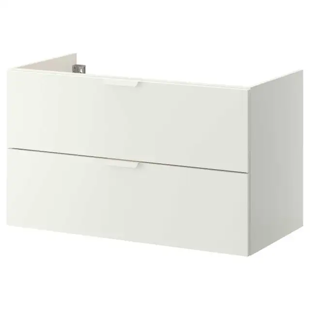 IKEA GODMORGON Wash-stand with 2 drawers in Cabinets & Countertops in Calgary - Image 2