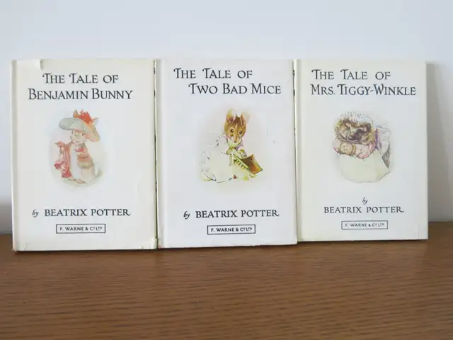 14 vintage PETER RABBIT BOOKS by BEATRIX POTTER,  like new in Children & Young Adult in Calgary - Image 6