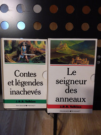 SEIGNEUR DES ANNEAUX 6 VOLUMES  2 COFFRETS DE POCHE 
