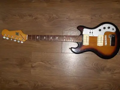 KENT Vintage Junior or 3/4 Size Electric Guitar, View more