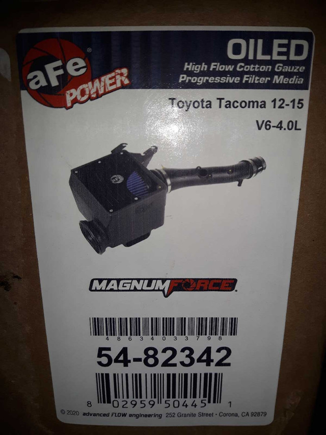 12-15 Tacoma 4.0L AFE MagnumForce Intake in Engine & Engine Parts in Oakville / Halton Region