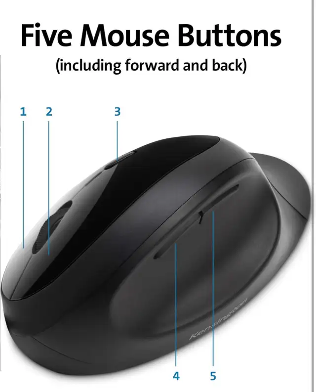 Kensington Pro Fit Ergonomic Wireless Keyboard and Mouse in Mice, Keyboards & Webcams in Kitchener / Waterloo - Image 7