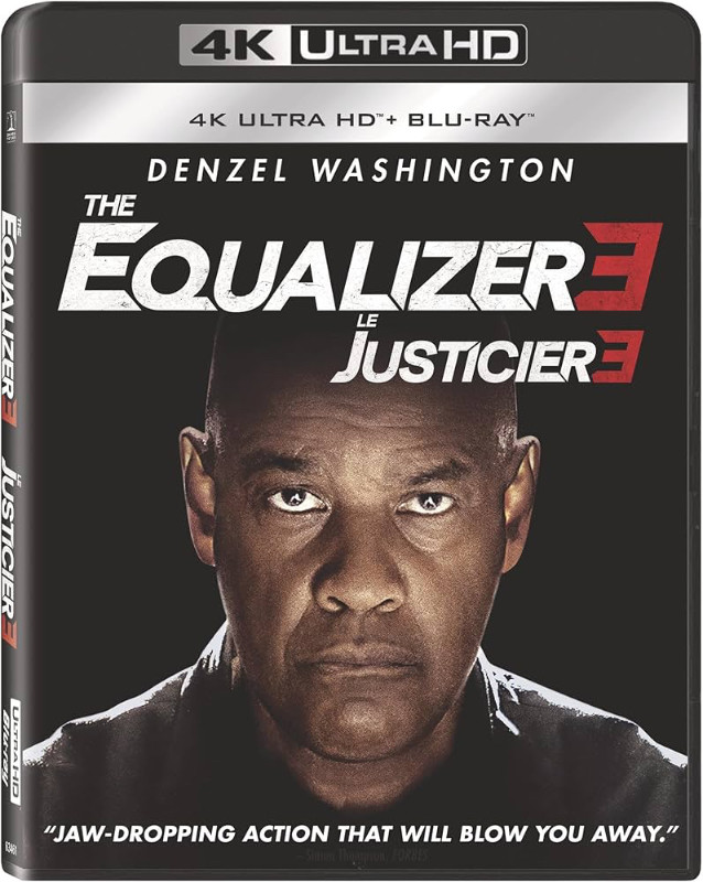 The Equalizer 3 4K Blu-ray Denzel Washington in CDs, DVDs & Blu-ray in Mississauga / Peel Region