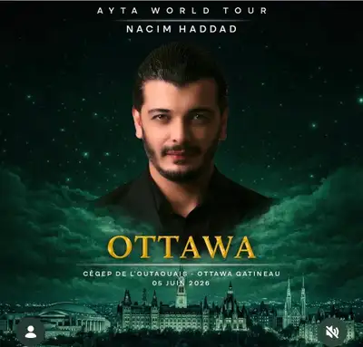 Nacim Haddad Ottawa 5 juin 3026, View more