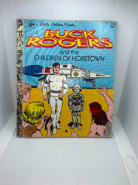 Buck Rogers Little Golden Book - Vintage