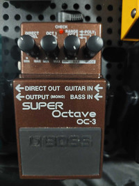 Boss OC-3 Super Octave Pedal 