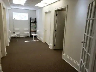 Fully accessible, unfurnished office room for rent in newly renovated, bright, clean, and quiet buil...