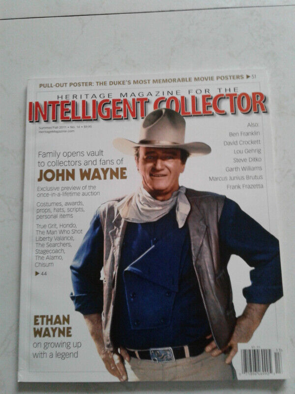 John Wayne  " Memorabilia Auction "  Catalogue  OCT. 2011 in Arts & Collectibles in Edmonton - Image 4