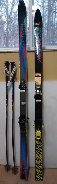 Ski's  with bindings