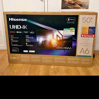 Hisense 50" UHD 4K TV, View more