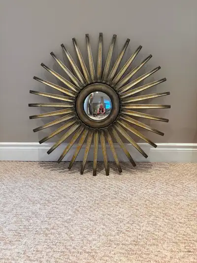 Starburst mirror wall art, View more