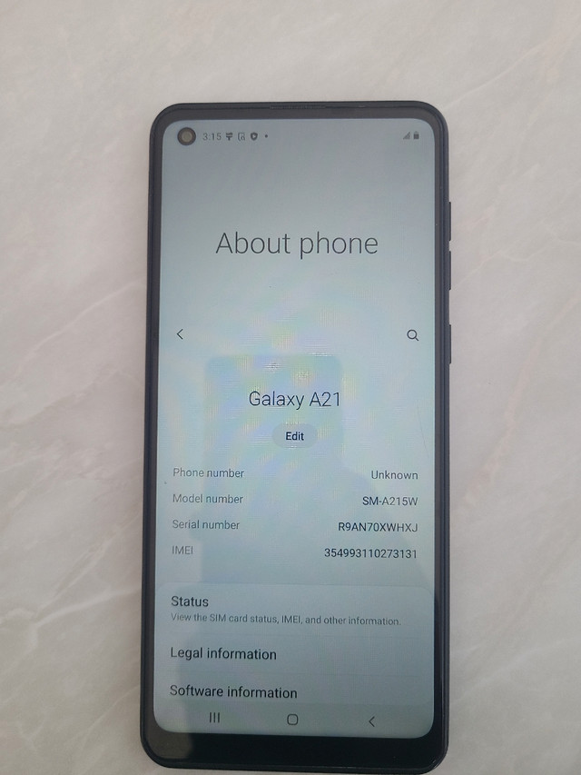 Samsung Galaxy A21 in Cell Phones in Moncton - Image 3