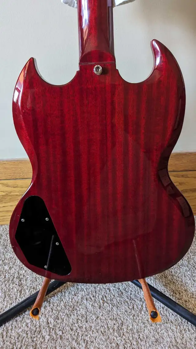 2002 Japanese Epiphone Elite/Elitist '61 SG in Guitars in Hamilton - Image 4