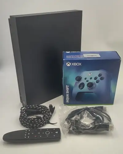 Xbox One X Console (1787) W/ Controller, Cords + Biogenik Remote, View more