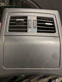 BMW e90 black centre console rear trim non-ashtray