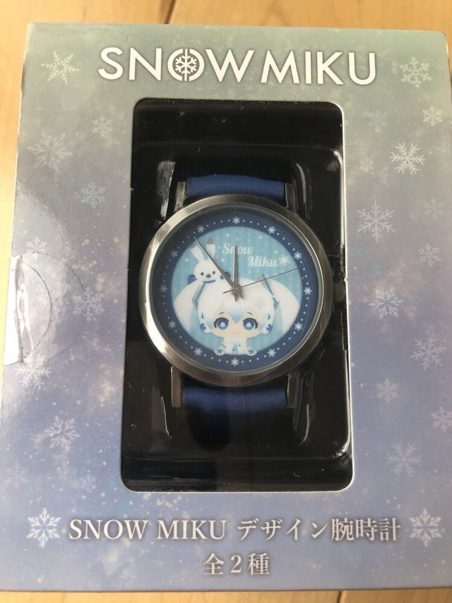 [ShinyToyz] Snow Miku Hatsune Wrist Leather Watch Christmas Gift dans Bijoux et montres  à Ville de Montréal - Image 3