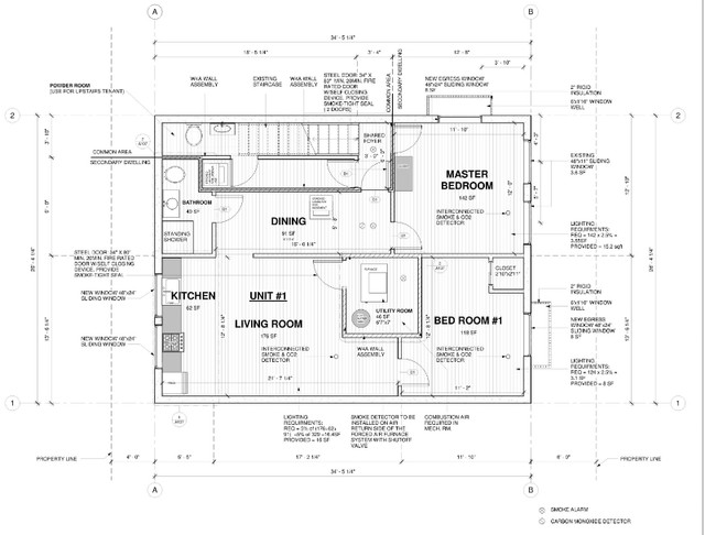 Legal Basement Conversion Building Permit by EngineeredPlans.ca in Other in City of Toronto - Image 4