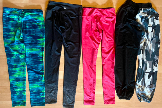 Girls XLg/womens XSm leggings Reebok/oldnavy/Joe fresh $20 lot in Kids & Youth in Charlottetown - Image 2