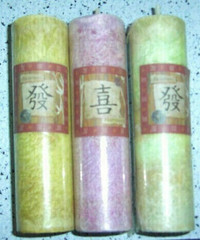 Chinese Prosperity Candles