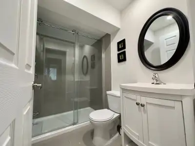 Clean, well-maintained basement apartment with a private separate entrance and lots of natural light...