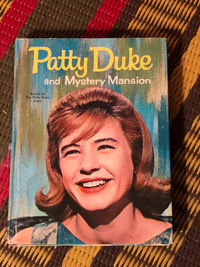 Patty Duke and mystery mansion vintage Whitman hardcover book