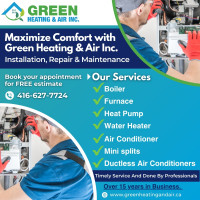 Expert HVAC Services - Installation & Repair - Heating & Cooling