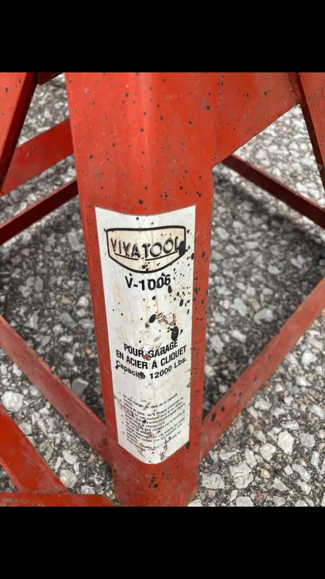 Heavy Duty Axle Stands in Other in Barrie - Image 5