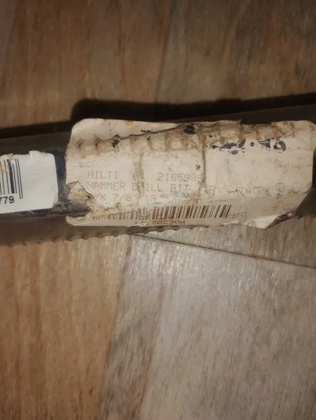 Hilti Hammer Drill Bit in Power Tools in Oshawa / Durham Region - Image 3