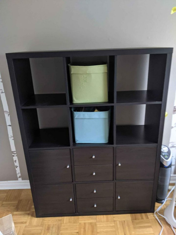 Ikea Kallax Shelf with Drawers and Doors delivery Bookcases