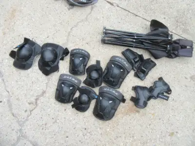 KNEE & ELBOW PROTECTORS + SMALL KIDS CHAIR, View more