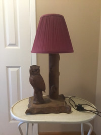 Kadian Craft Owl Lamp - See description for details 
