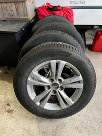 225/65R17 Contential True Contact all Season tires on rims