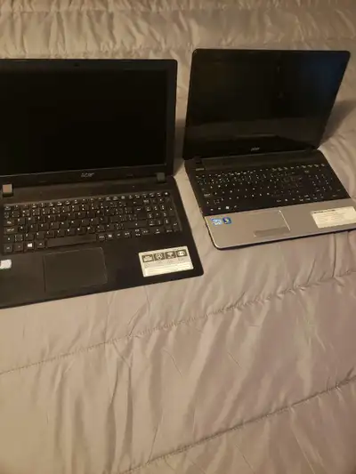 2 Acer Laptops, 1 broken screen, View more
