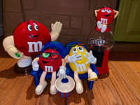 M&M candy dispenser collectibles(SOLD)