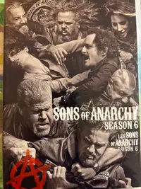 Sons of anarchy season 6 /DVD bilingue 10$