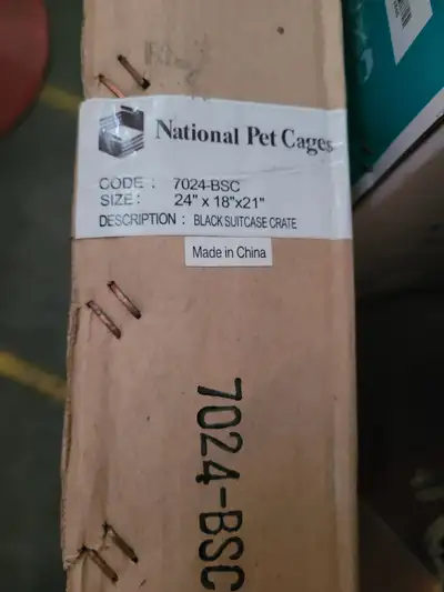 Brand new crate in the box Feel free to contact me if there's any questions. Pick up available near...