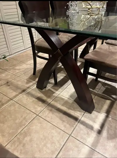 Wood Dining table set, View more