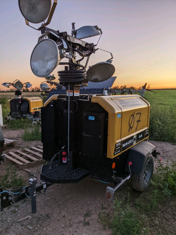 8kW Diesel Generator Light Tower, MaxiLite II Heavy Equipment