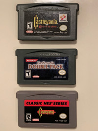 Nintendo GBA Castlevania games